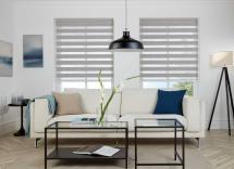 Portifino driftwood vision blinds in lounge
