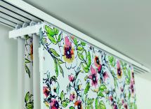 Wildflower porcelain closed panel blinds