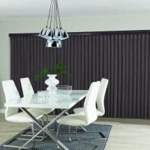 Horizon Pewter Dining Room Blinds
